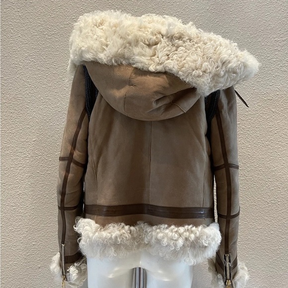 Rag & Bone shearling fur aviator jacket small - Picture 8 of 16